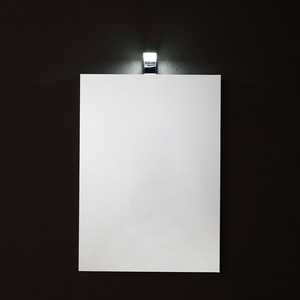 Lampe LED rectangulaire réversible 50x70 cm avec miroir intégré – Produit Premium - Product Image 3