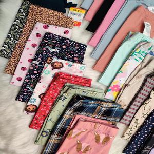 Leggings de sport pour filles, tendance estivale, imprimés de dessins animés mignons, vêtements de rue pour enfants de qualité supérieure, extensibles - Product Image 3