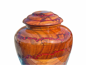 Handcrafted Rosewood Cremation Urn <b>Wooden</b> Funeral Urn <b>Box</b> Memorial <b>Keepsake</b> <b>Box</b> Decorative Cremation Urn for Ashes - Product Image 2