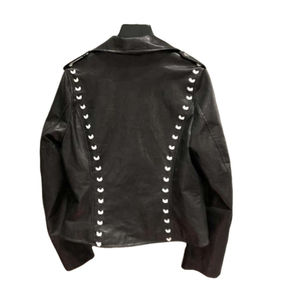 Meilleures ventes : Nouvelle mode hiver, cuir véritable satiné, imperméable et respirant, pour femme, style moto, haute qualité, personnalisable - Product Image 5