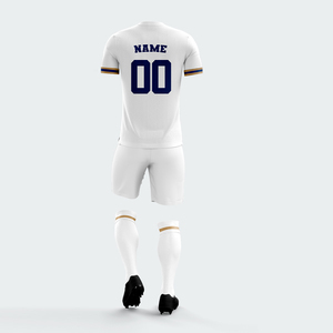 Uniforme de fútbol Deportivo transpirable de tamaño adulto con diseño y logotipo personalizados, uniforme de fútbol de alta calidad con servicio OEM - Product Image 3