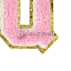 Nouveau Design broderie Chenille patchs transfert de chaleur imprimé sur vos vêtements vente chaude nouvelle arrivée Chenille broderie Patch - Product Image 6