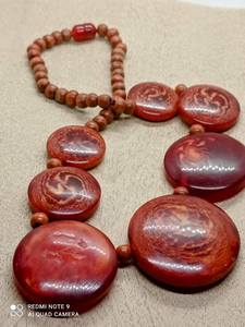 Wholesale Supply Handmade <b>Fashion</b> <b>Jewellery</b> Resin Necklace for Women Casual Use Resin Necklace for Sale by crescent crafts - Product Image 2