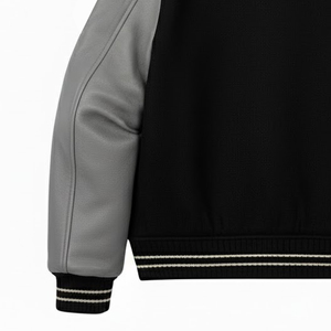 Chaquetas Varsity con Capucha de la Mejor Calidad con su Propio Logotipo, Ropa Urbana Personalizada, Chaqueta Varsity para Hombre con Contraste de Color - Product Image 6