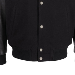 Customized OEM Winter Front Logo Breathable Plus Size <b>Men's</b> Varsity College Baseball <b>Jackets</b> Wholesale - Product Image 6