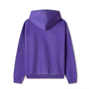 OEM Custom Men's Casual Full-Zip Hoodie Versatile Zip Hoodie for Outdoor, Gym, and Loungewear - Product Image 2