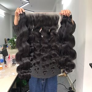 ผมมนุษย์แท้หยักตรงจากเวียดนามสำหรับต่อผมมนุษย์แท้ - Product Image 1