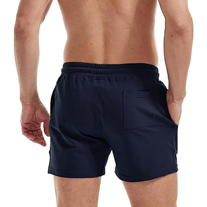 Custom Men's Sweat Activewear Shorts 100% algodón sólido patrón impreso Casual Sports Shorts que lavan bien - Product Image 4
