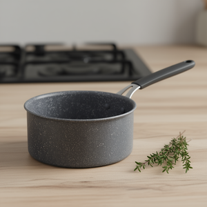 กระทะอลูมิเนียมเคลือบกันติด Tempra Mineral Grey 012163031120 พร้อมหูจับ 1 อัน ขนาด 20 ซม. สำหรับชุดกระทะ Lagostina - Product Image 3