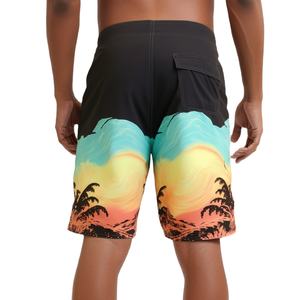Vente en gros directe d'usine de shorts de bain à séchage rapide pour hommes, shorts de sublimation à prix de gros pour extérieur, shorts de sublimation décontractés personnalisés - Product Image 3