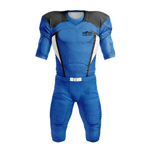 Maillot de football américain léger personnalisé nouveau style avec manches courtes et fonction respirante uniforme de couleur personnalisé - Product Image 1