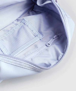 Logo personnalisé Sac à dos de sport durable en coton et polyester pour homme avec fermeture à glissière pour la gym et les voyages - Product Image 2