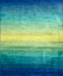 Promotion chaude Design floral moderne noué à la main tapis de soie de bambou en peluche hauteur lavable caractéristique pour la maison ou l'hôtel - Product Image 3