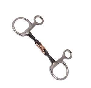 New Arrival Copper Roller D-Ring Snaffle <b>Horse</b> Bit for Training and Riding Control made by TARIQ MFG CO - Product Image 1