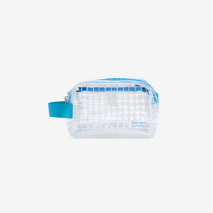Simple Short Portable PVC Double Zipper Storage Bag 4 Inch Unisex with Custom Logo & Customized Service for Daily Use & Gift - Product Image 1