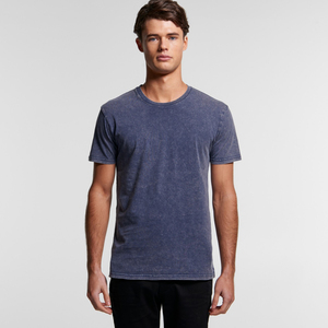 Nouveaux T-shirts en coton 100% de haute qualité, lavés à l'acide, sur mesure pour hommes, écologiques, à séchage rapide, vêtements décontractés OEM - Product Image 1