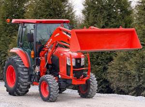 Mini tracteur agricole diesel 4x4 55 CV avec chargeur frontal pour travaux agricoles et de jardinage - Product Image 3
