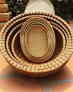 ARTESANÍA DE BAMBÚ DE VIET NAM-CESTA DE BAMBÚ HECHA A MANO PARA DECORACIÓN Y ELECTRODOMÉSTICOS - Product Image 6