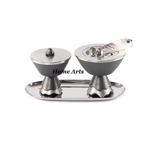 Quemador Bakhoor de incienso de color dorado de acero inoxidable con quemador Bakhoor de tamaño personalizado de primera calidad de Home Arts - Product Image 3
