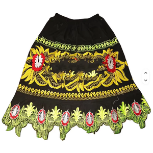 High Quality Customized Women's Punk Style <b>Ball</b> <b>Gown</b> Mini Skirts Solid Embroidery 100% Cotton Breathable Floral Skirts - Product Image 2