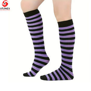 Chaussettes pour femmes de qualité supérieure avec logo personnalisé, longueur mi-mollet, position du logo sur le corps, usage quotidien, confortables, nouveau design tendance, vêtements décontractés - Product Image 6