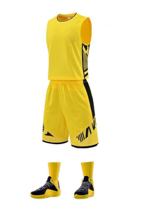 Uniformes de baloncesto juvenil reversibles de calidad superior Camiseta de malla de poliéster de verano de alta demanda Jugadores de baloncesto juveniles - Product Image 5