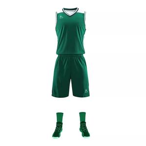 Conjunto de Uniforme de Baloncesto Unisex de la Mejor Calidad, Secado Rápido, Reversible, Antibacterial, 100% Poliéster, Tallas Grandes, Transpirable, Personalizable - Product Image 2