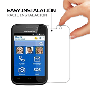 Protecteur d'écran antichoc pour téléphone portable Thomson Serea 350 Premium, film de protection - Product Image 3