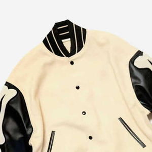 Fabricant sur mesure Vestes universitaires en cuir brodé de haute qualité pour hommes Vestes universitaires - Product Image 4