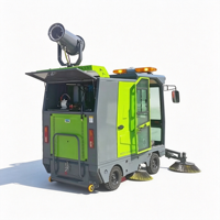Hochleistungs-4-Rad-Batteriebetriebenes Straßenreinigungsfahrzeug mit Motorpumpe und Hydraulischer Kippfunktion für Großflächige Industrielle Hof- und Straßenreinigung