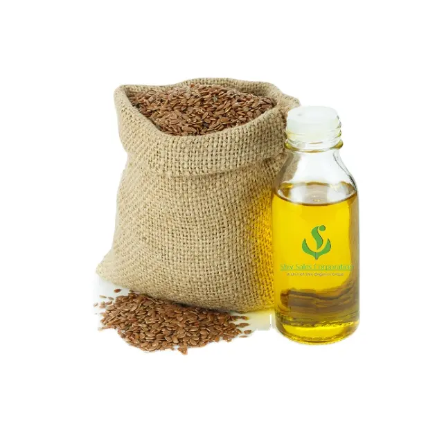 Bulk Raw Linseed Oil - 100% Pure Natural Organic Cold Pressed Crude Flaxseed Oil for Body Skin Hair Care at Bulk Prices