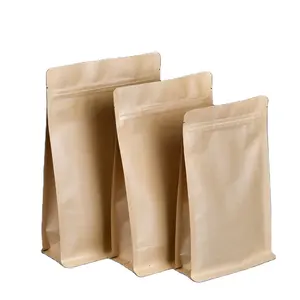 사용자 정의 유리 종이 가방 기름 증거 유리 왁스 봉투 일회용 종이 포장 가방