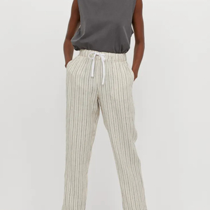 กางเกงสเวตเตอร์สำหรับผู้ชายและผู้หญิงกางเกงผ้าคอตตอนกางเกงเอวสูงขากว้างออกแบบโลโก้ได้ตามต้องการ - Product Image 6