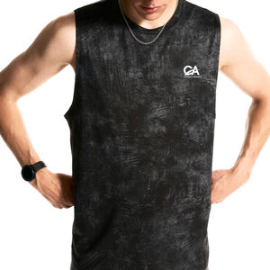 Hommes Débardeur Fitness Muscle Coton Sans Manches Cuff Off Débardeurs Hommes Workout Maillot de corps T Shirt Gym Stringer Tops Fitness Wear - Product Image 2