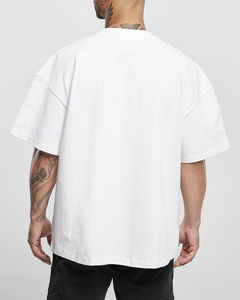 Ropa de calle de alta calidad Drop Shoulder 300 GSM Heavy Cotton Shirt Heavyweight T-shirt Camiseta personalizada de gran tamaño para hombres - Product Image 2