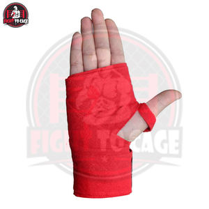 Bandes de boxe unisexes en coton durable de haute qualité certifiées CE pour l'entraînement et le kickboxing avec protection des mains - Product Image 2