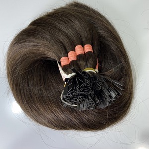 Extensiones de cabello humano de doble punta, Color personalizado, cutícula virgen, queratina, vietnamita, sin procesar - Product Image 4