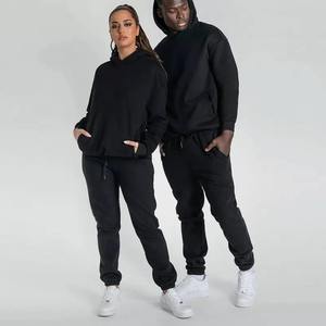 Ropa deportiva personalizada chándal con capucha chándal de algodón personalizado hombres mujeres chándal personalizado - Product Image 3