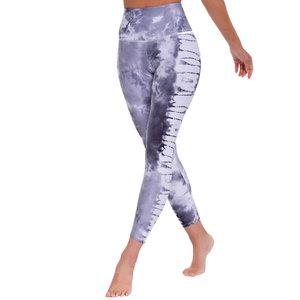 Women's Fitness <b>Leggings</b> Contrast Mesh High Waist Sports Panel Yoga <b>Leggings</b> Seamless Sports Gym Pants Bulk Order For <b>Ladies</b> - Product Image 5