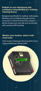 Dispositivo de Navegación GPS en Tiempo Real Trekking Tracker-V1, Localizador Inteligente, Rendimiento de Vanguardia, Seguimiento, Plástico, Conquer - Product Image 6