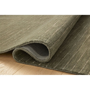 Alfombra de área de lana con mechones a mano Color sólido Textura rica Alfombra de picnic reversible moderna para mascotas Sala de estar Dormitorio Minimalista - Product Image 3