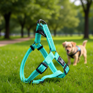 Dual-Color Reflective <b>Dog</b> Harness with Reinforced Stitching Pet Harnesses Product - Product Image 3