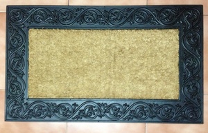 Felpudo de goma 100% Natural para hornear, alfombrilla para puerta de Coco, estera de bobina de impresión para exteriores, felpudo personalizado para mascota - Product Image 3