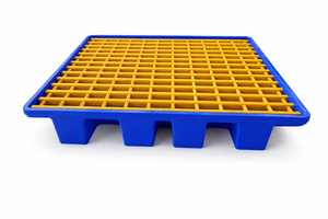 Plataforma de Contención de Derrames de Plástico Industrial de Alta Resistencia con Entrada Bidireccional y Alta Capacidad de Carga Dinámica para Almacenamiento de Barriles de Químicos y Petróleo - Product Image 5