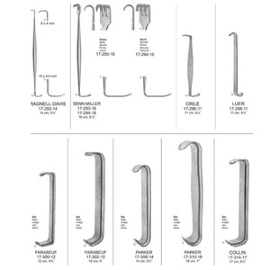 Rétracteur manuel en acier inoxydable Sharp Senn Miller, longueur 16 cm, instruments chirurgicaux de haute qualité, réutilisables, livraison mondiale - Product Image 3