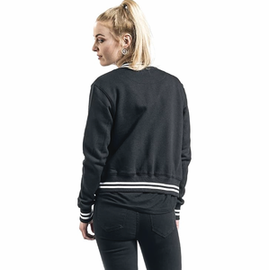 Custom Logo Woven Baseball Jacket | Wholesale Women's Varsity Jacket 100% Wool | <b>Windproof</b> Winter Outdoor College Style Street - Product Image 6