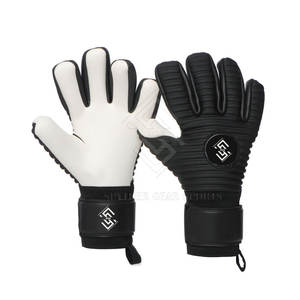 Guantes de Portero de Fútbol Profesionales de Alta Calidad, de Látex, Corte Negativo, Antideslizantes, con Cierre de Velcro, Transpirables, Protección para los Dedos - Product Image 1