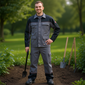 Weld <b>Shield</b> Size 52 <b>Protective</b> Jacket Grey/Black Garden Gloves & Gear - Product Image 3