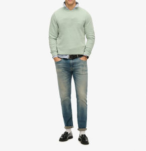 Vêtements personnalisés en relief brodé Logo sweat à capuche lourd Vintage lavé Streetwear surdimensionné sweat-shirt pour hommes - Product Image 3