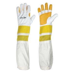 Gants durables respirants épais Gants d'apiculture ventilés, équipement d'apiculteurs anti-piqûre - Product Image 6